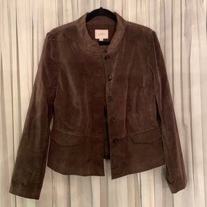 Ann Taylor Loft Brown Size 14 Brown Blazer Jacket